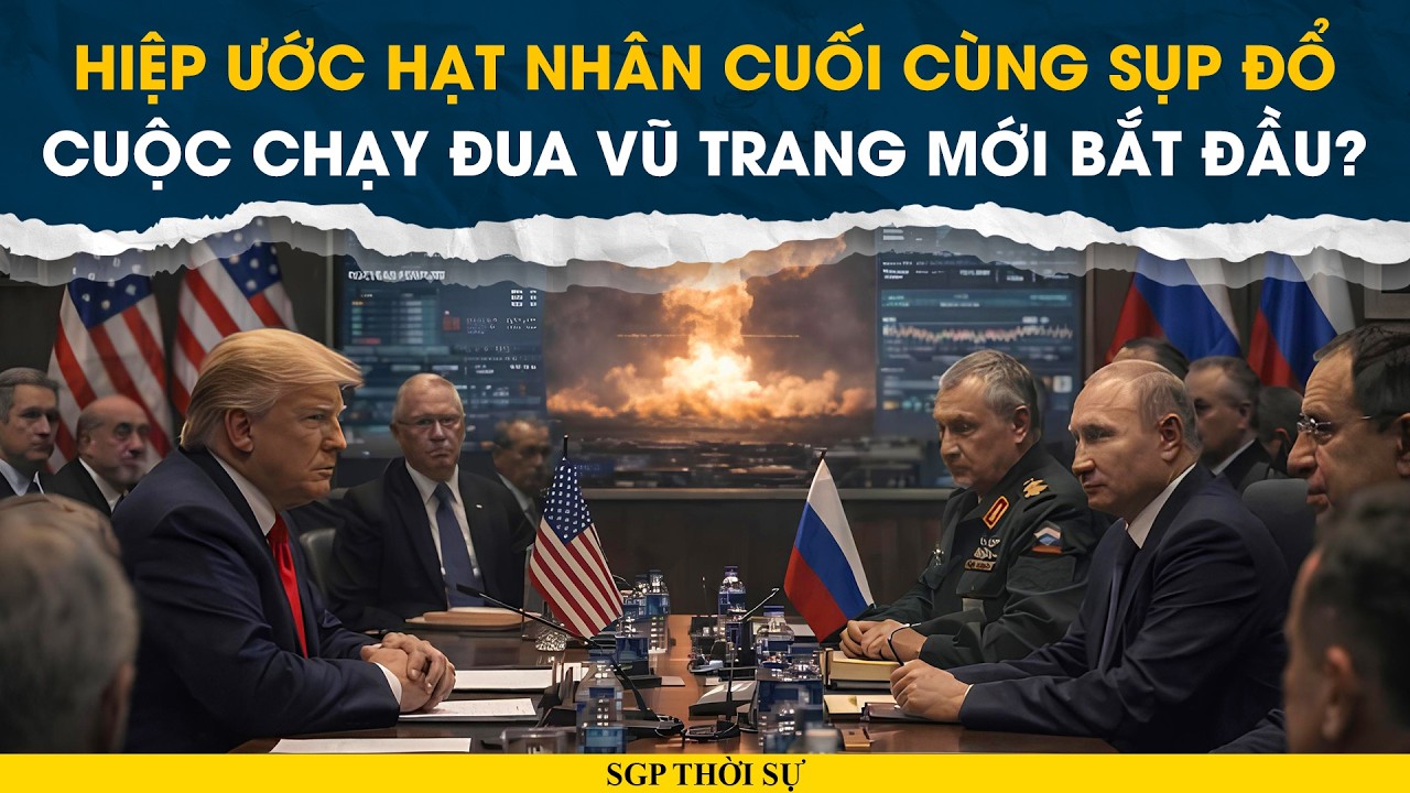 Hiệp ước hạt nhân tan vỡ! Mỹ - Nga bước vào kỷ nguyên nguy hiểm chưa từng có!