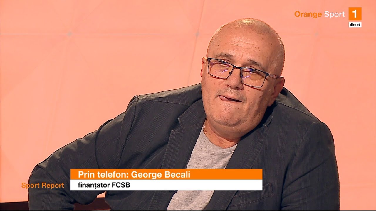 Contre în direct Gigi Becali - Emil Grădinescu. 