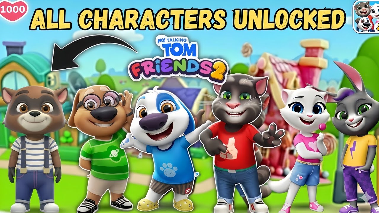 ROY is BACK! 🚨 Unlocking ALL Characters in My Talking Tom Friends 2 (Crazy Update!)