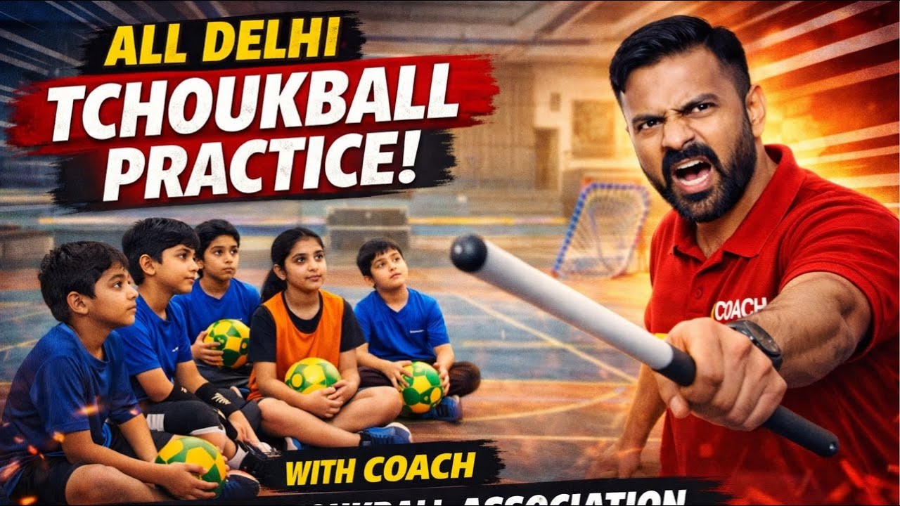 Delhi Tchoukball Practice Live