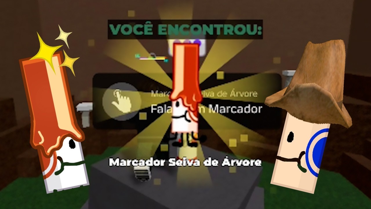 Como pegar o FLAMINGO Marker e o SEIVA DE ÁRVORE Marker | Find The Markers (Roblox)