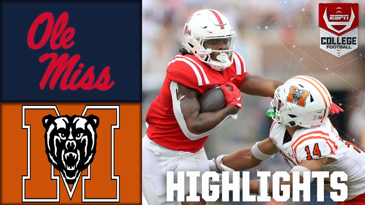 IT'S A BLOWOUT!! Mercer Bears vs. Ole Miss Rebels | Full Game Highlights