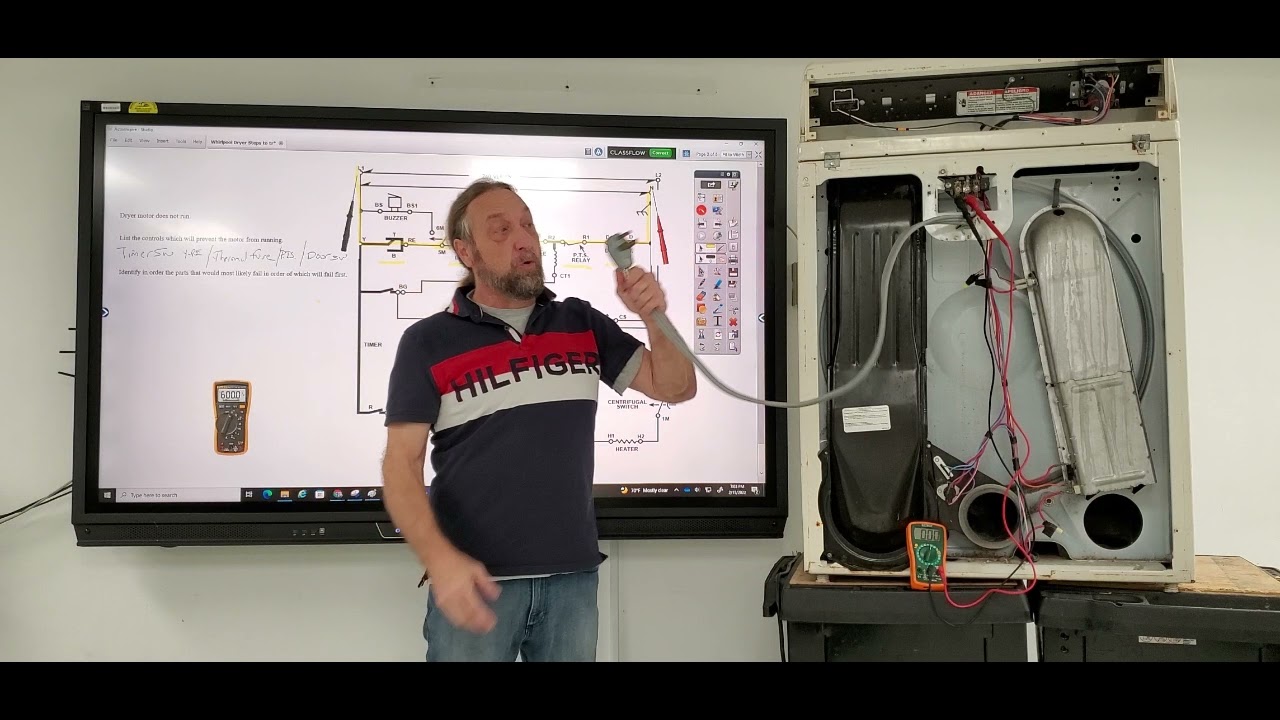 Steps to Troubleshooting Appliances. Whirlpool Dryer Wiring Diagram