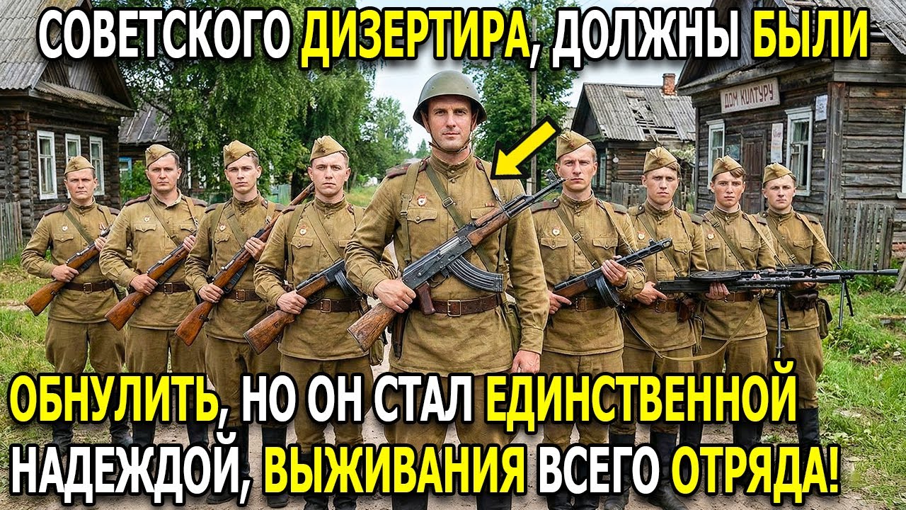 Советский Дезертир стал НАДЕЖДОЙ на выживание ЦЕЛОГО Отряда  | Документальная драма СССР!