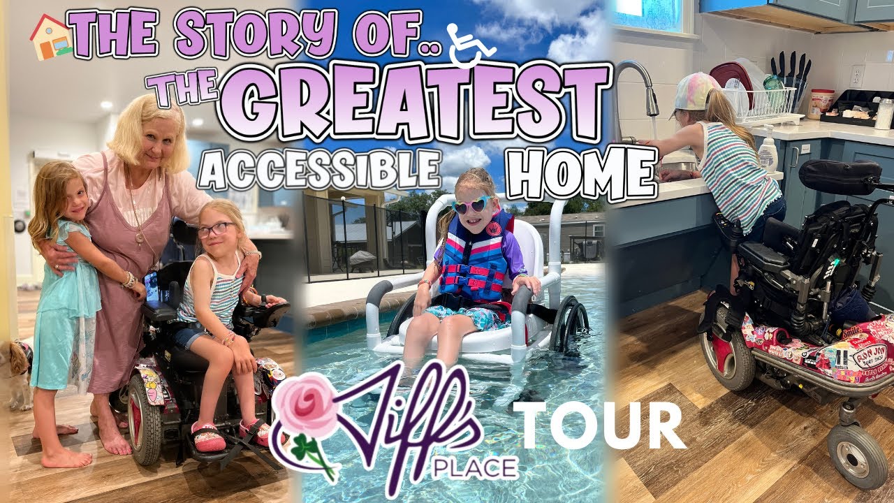 GREATEST WHEELCHAIR ACCESSIBLE HOME RENTAL TOUR!🤩