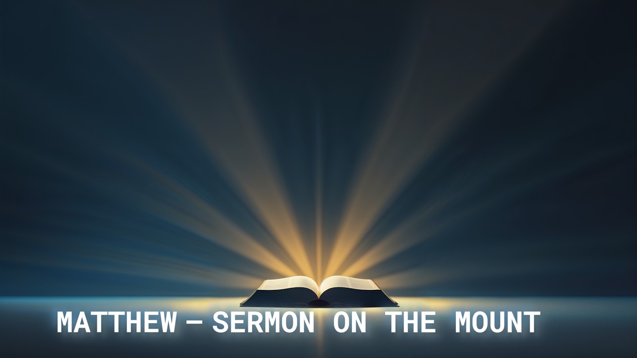 Gospel of Matthew — Sermon on the Mount | Peaceful Scripture Reading