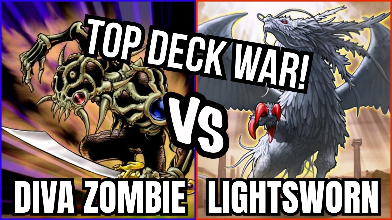 Diva Zombie vs Lightsworn | High Level Edison Gameplay Breakdown