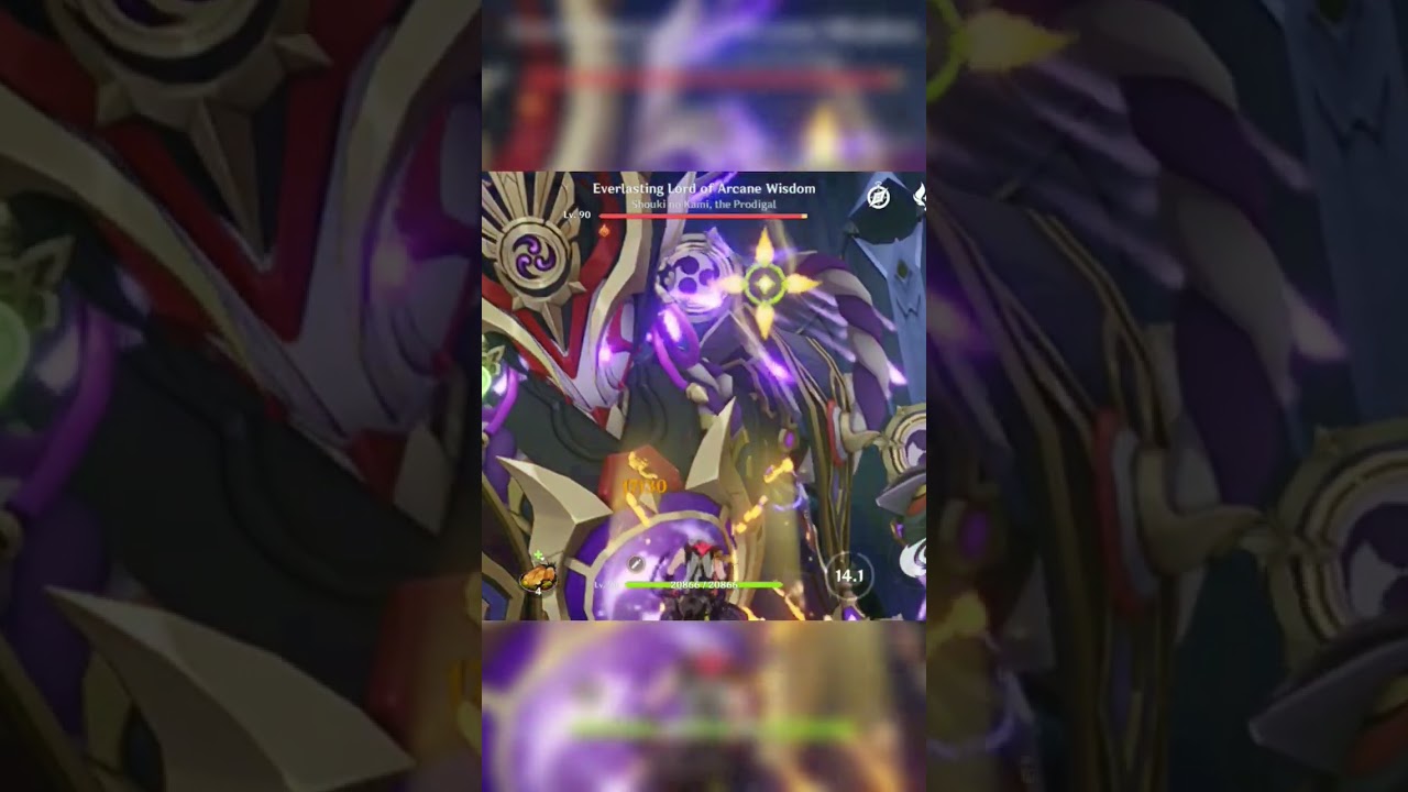 C0 Yoimiya with R3 Rust raw damage without buffs // GENSHIN IMPACT #genshinimpact #yoimiya #ganyu