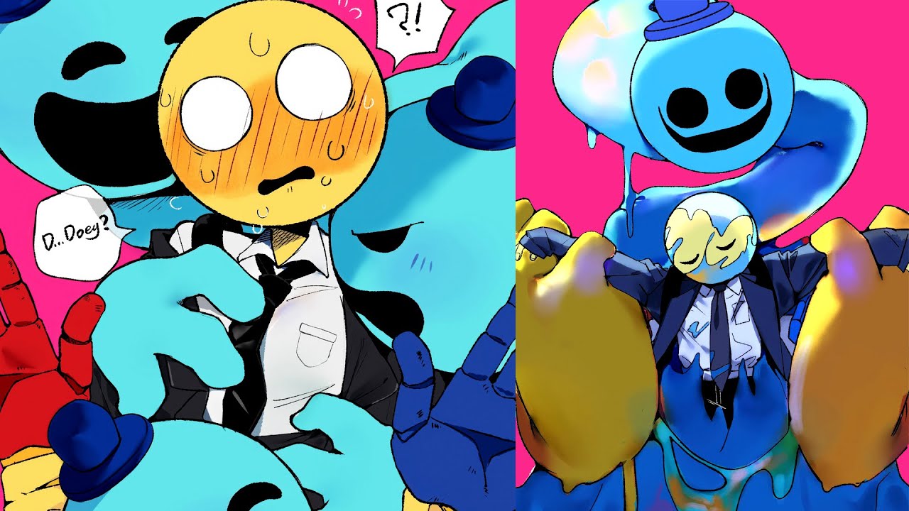 Doey's Jealousy 😱┃Doey x Player ┃Poppy Playtime Chapter 4 Comic Dub