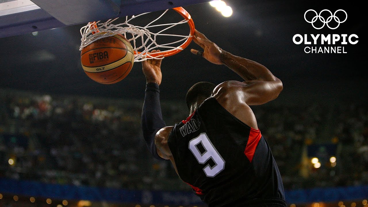 2️⃣7️⃣ - D-Wade drops 27 points in the Beijing 2008 final | #31DaysOfOlympics