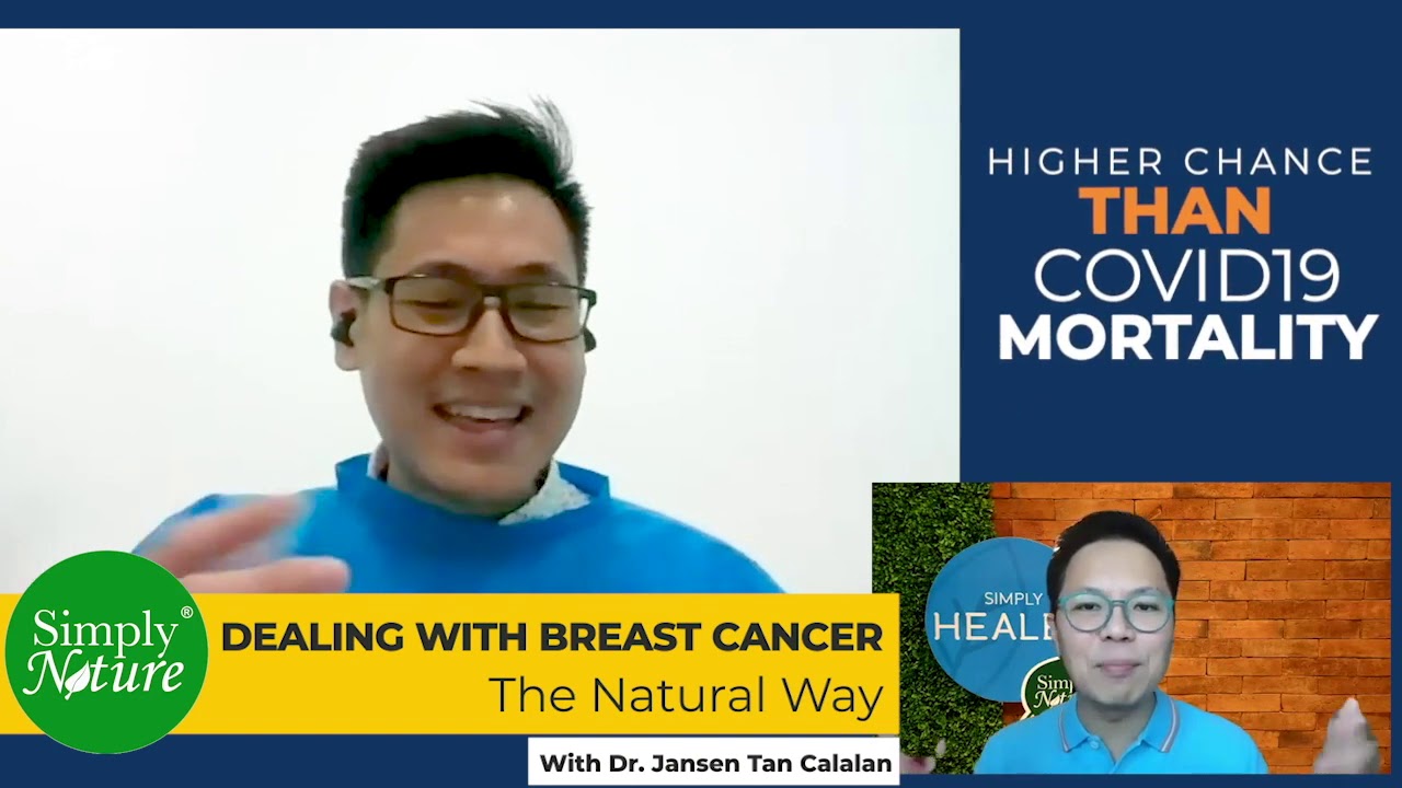 Breast Cancer: Dealing with it Naturally by Dr Jansen, SimplyHealed Webinar #MDTalking #SimplyNature