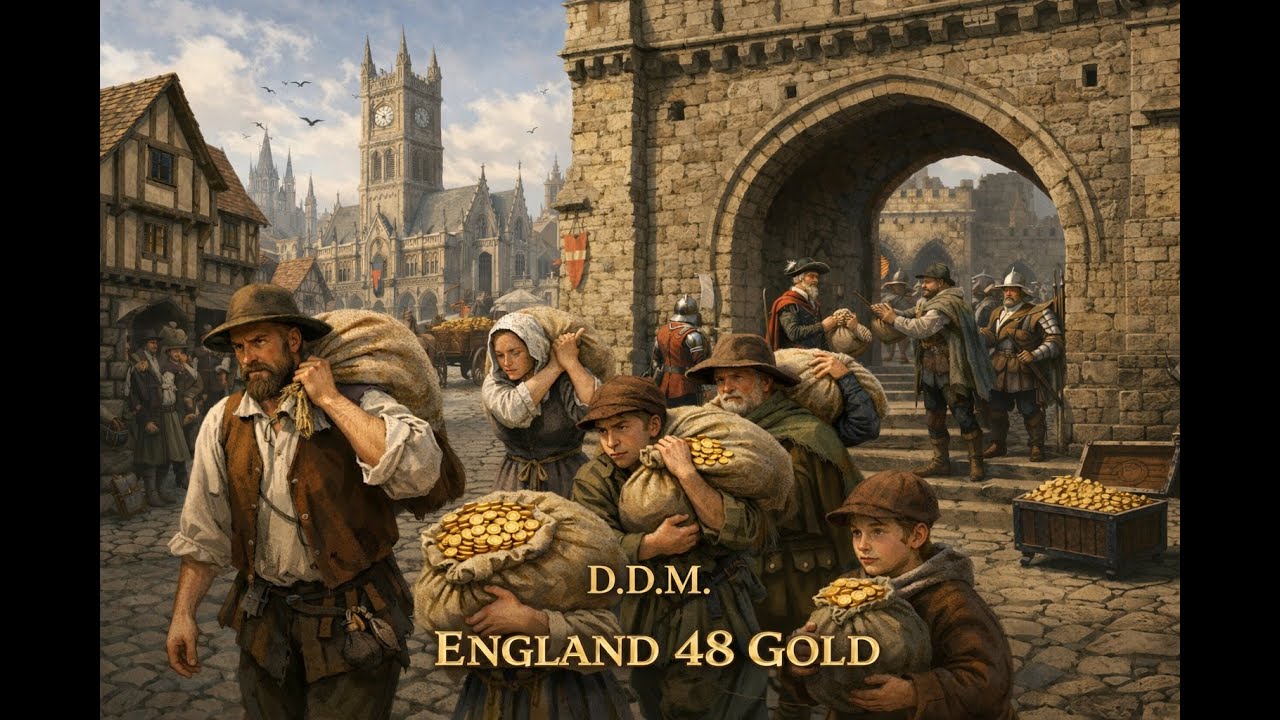 Золото 48, 4 конюшні з підковою, реально ? England 48 Gold