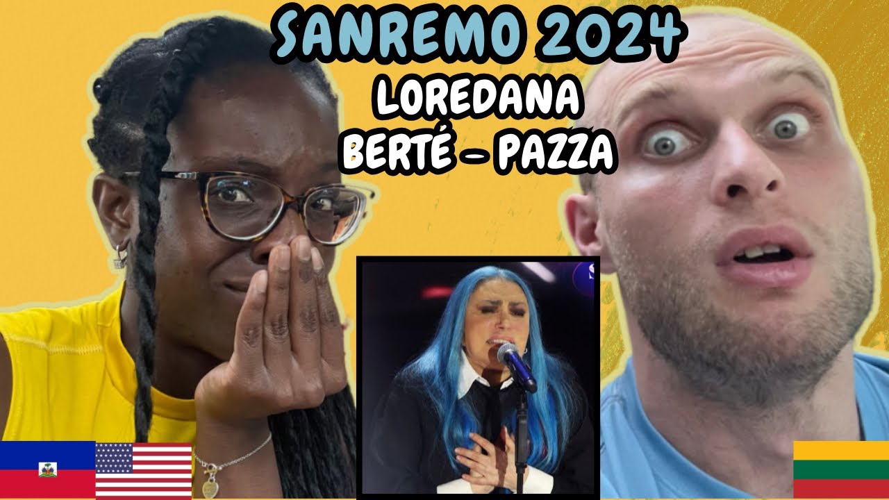 Loredana Berté - Pazza Reaction (Italy 🇮🇹 SANREMO 2024) | FIRST TIME LISTENING TO LOREDANA BERTE