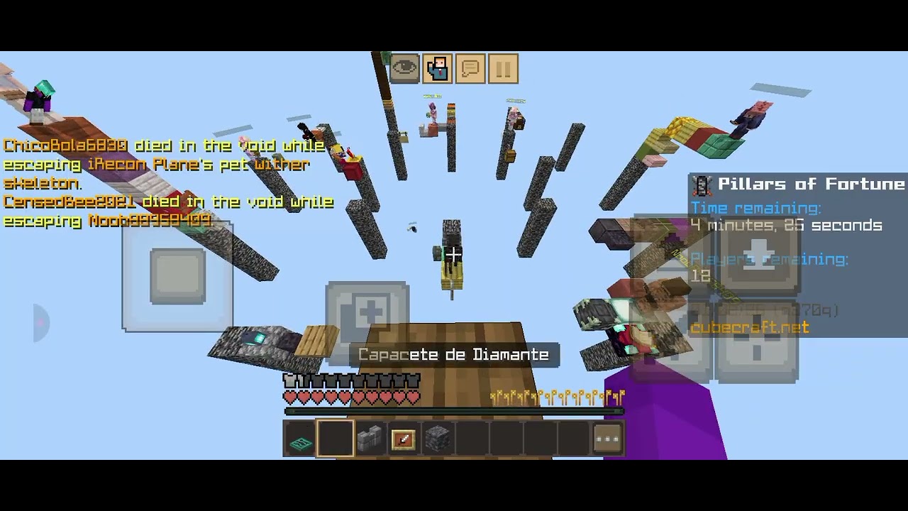 Minecraft pilar aleatório 