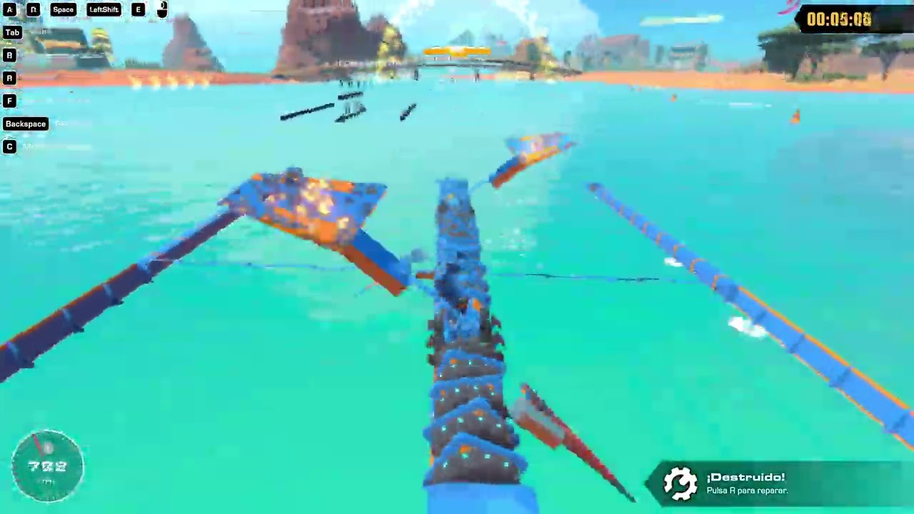 Trailmakers Race Island Beach (Go Kart League, Bionic Propellers, Boat) 11.78s (WR)