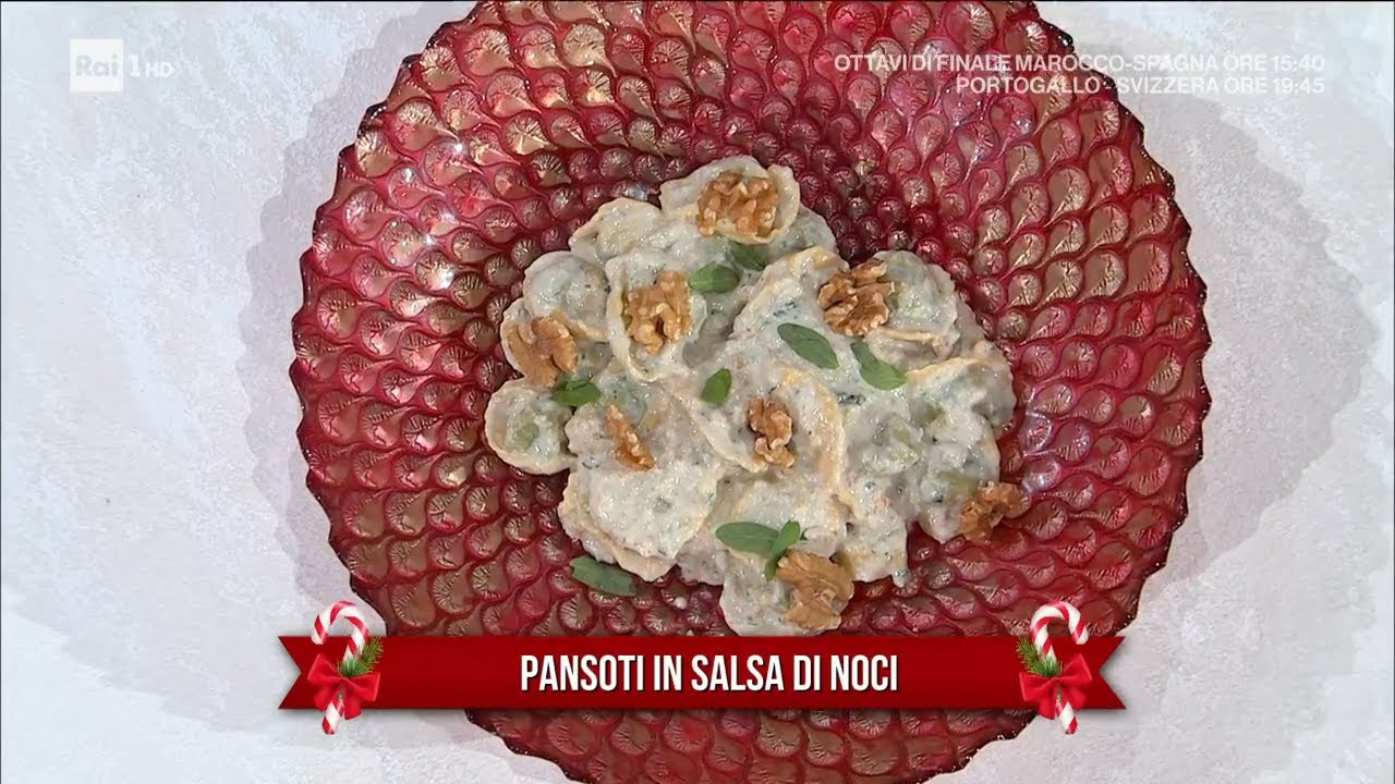 Pansoti in salsa di noci - È sempre mezzogiorno - 06/12/2022