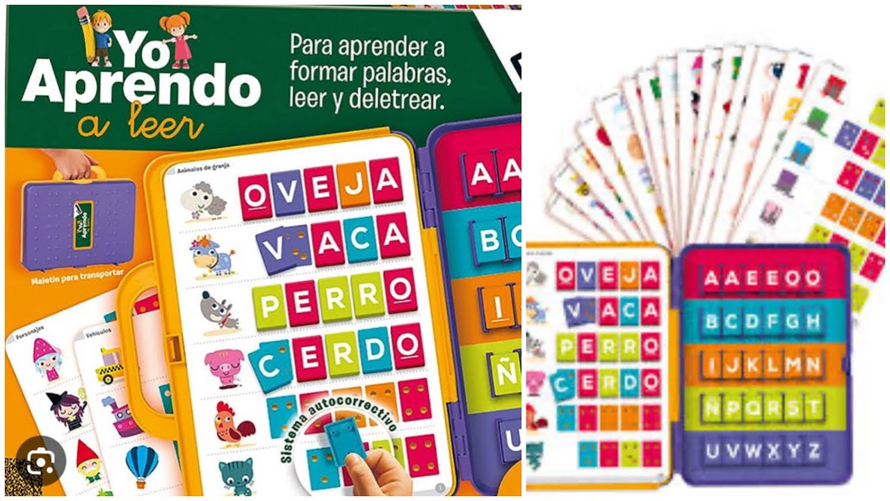 Juego YO aprendo a LEER / JUEGUETE para aprender a LEER