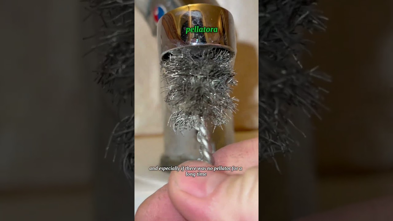 Why don't you have a faucet aerator? Do it as soon as possible. #installation #installer