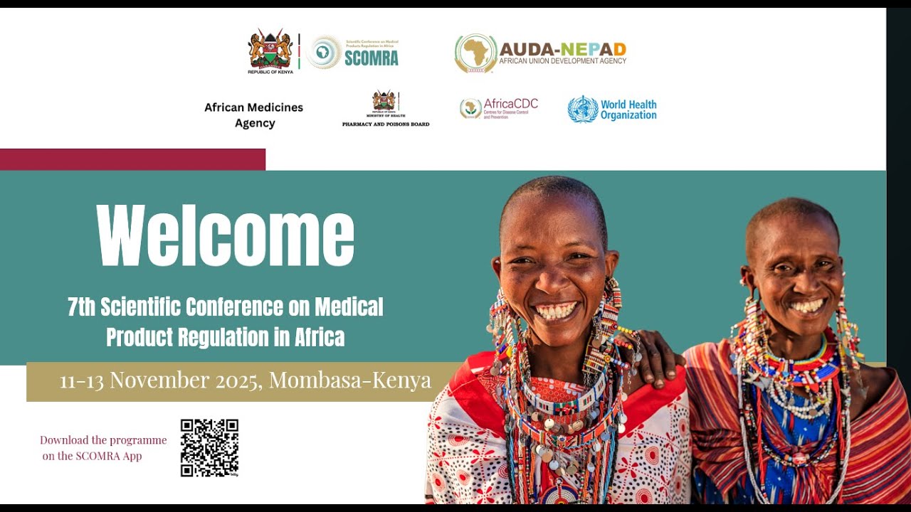 Scientific Conference on Medical Products Regulation in Africa (SCoMRA) Plenary