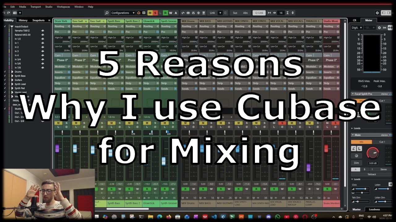 5 причин, почему я использую Cubase для микширования
