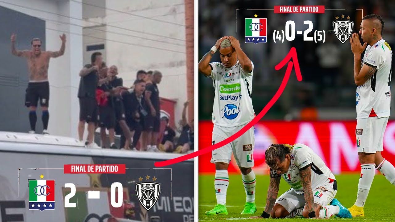 Once Caldas FESTEJÓ antes de tiempo… pero IDV se VENGÓ