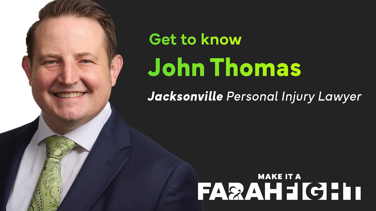Meet John Thomas | Jacksonville Personal Injury Attorney | Farah & Farah