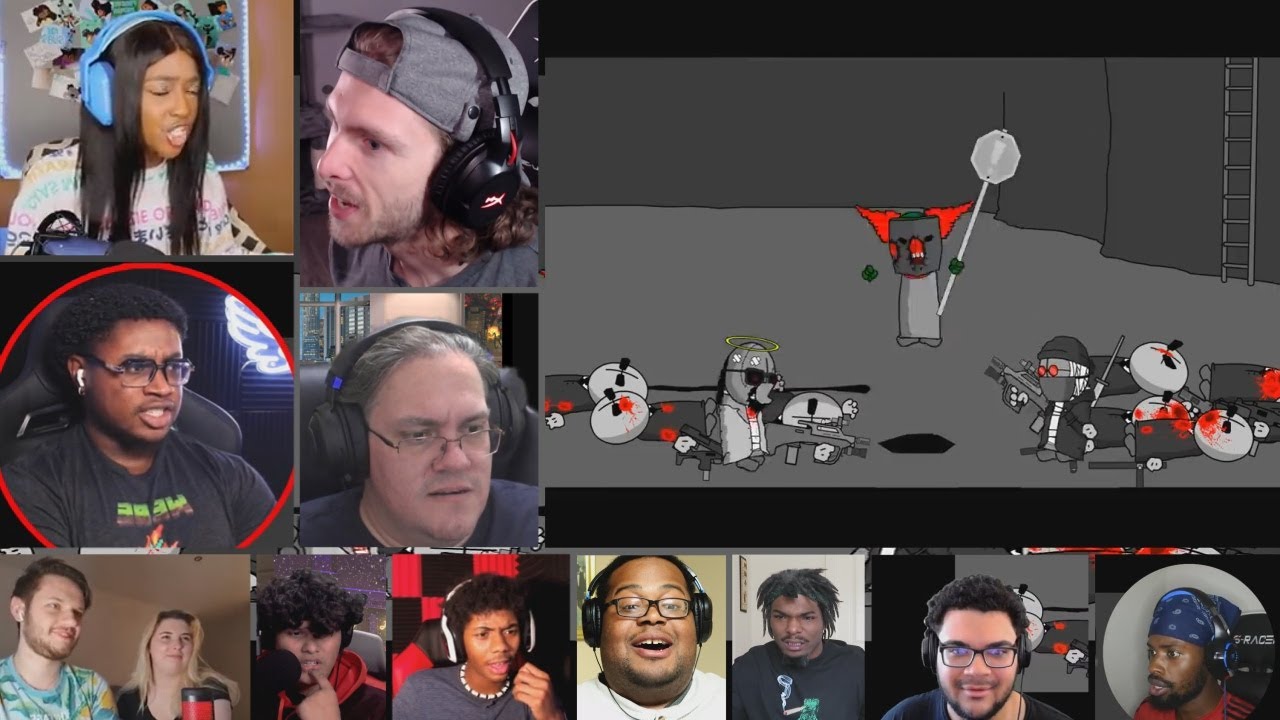 Madness Combat 5: Depredation [REACTION MASH-UP]#1744