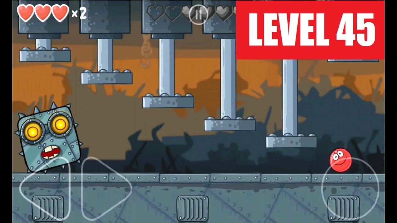 Red Ball 4 level 45 Walkthrough / Playthrough video.