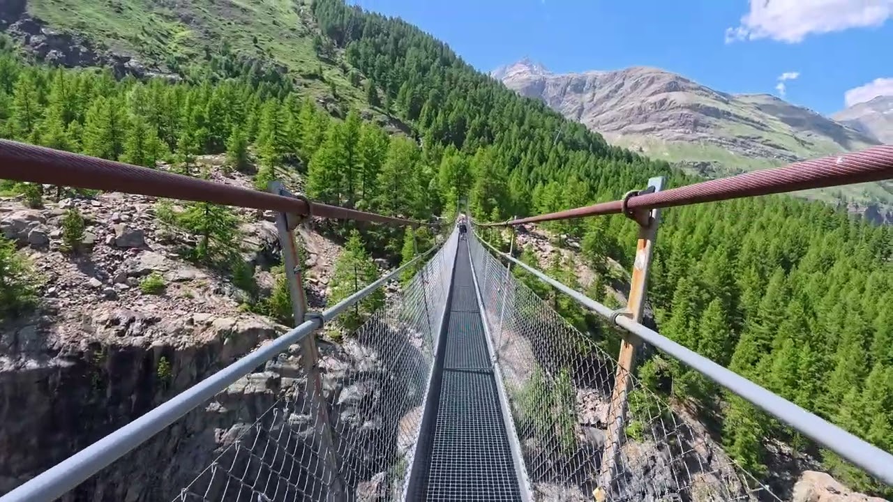 Furi Suspension Bridge - Zermatt Switzerland 783