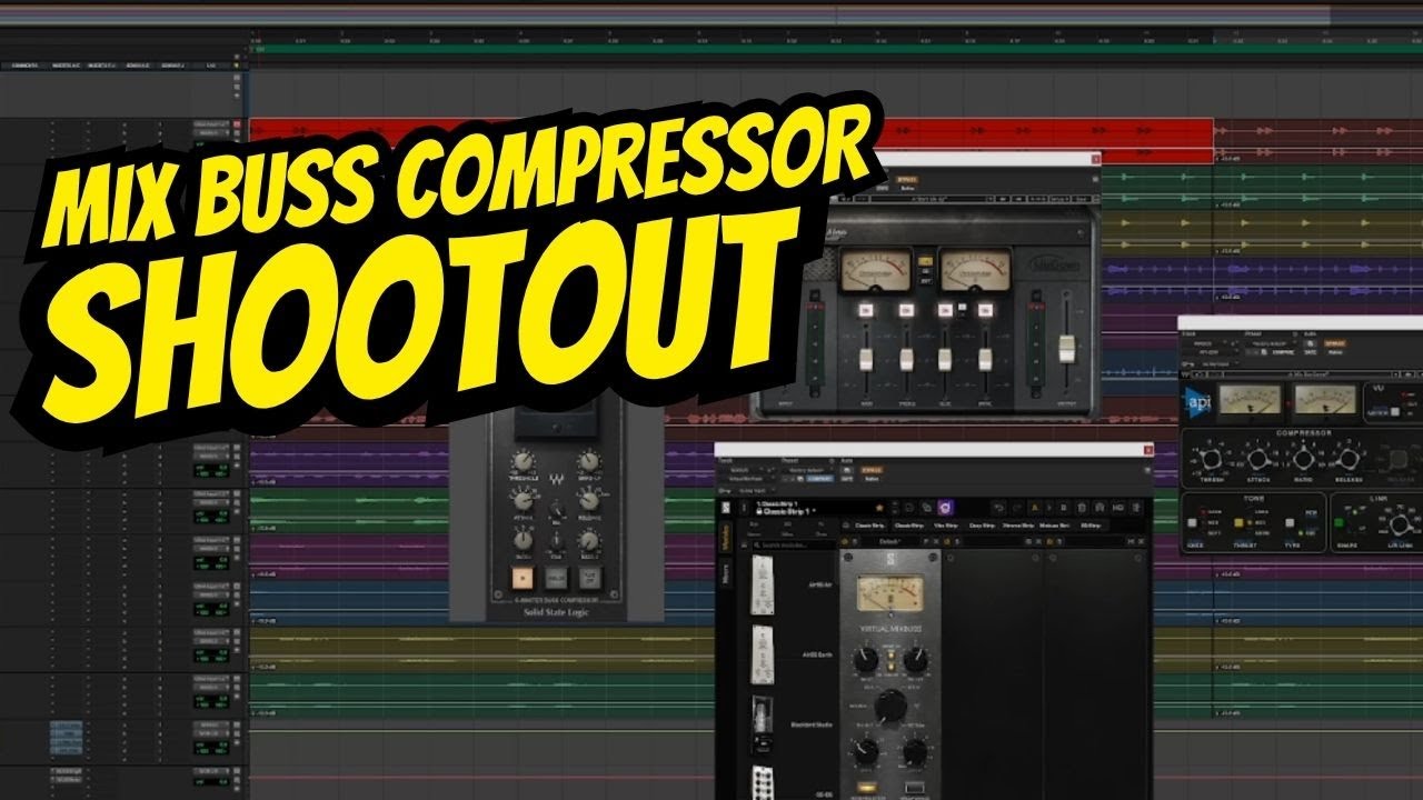 The Ultimate Mix Buss Compressor Shootout