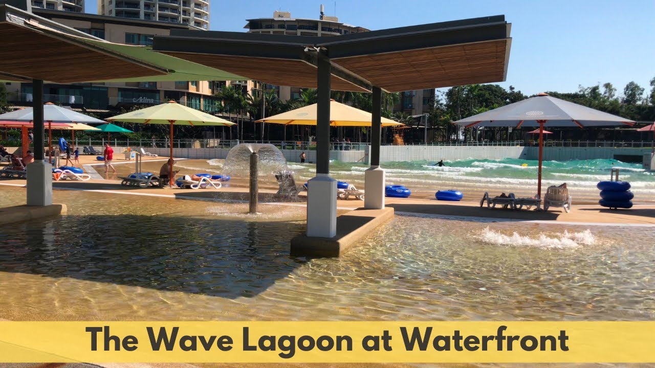 The Waterfront Precinct and Wave Lagoon in Darwin.