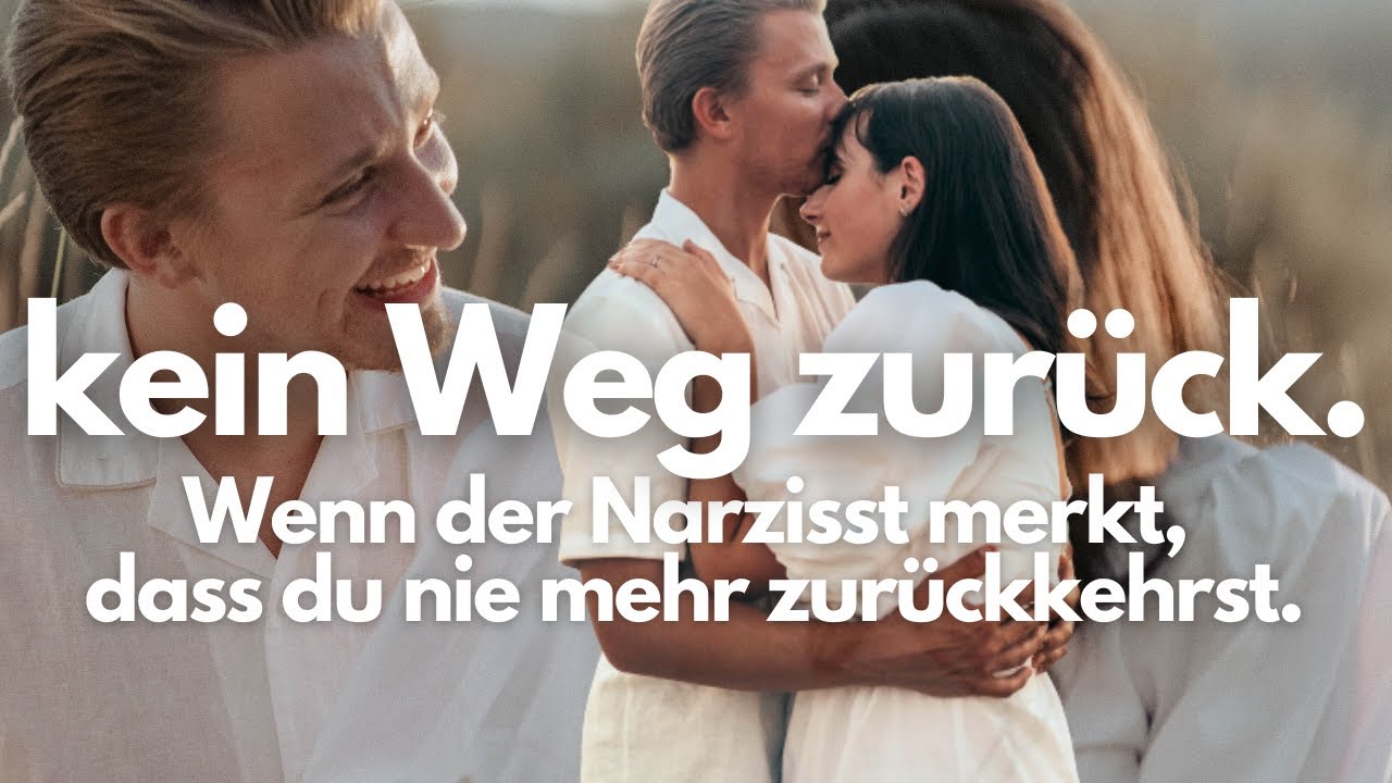 Was passiert, wenn Narzissten merken, dass du nie mehr zurück kommst.