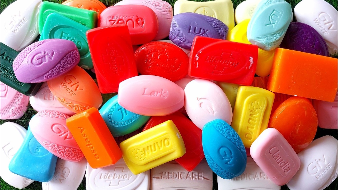 Most Satisfying Soap Tapping ASMR | Rainbow Soap Paradise