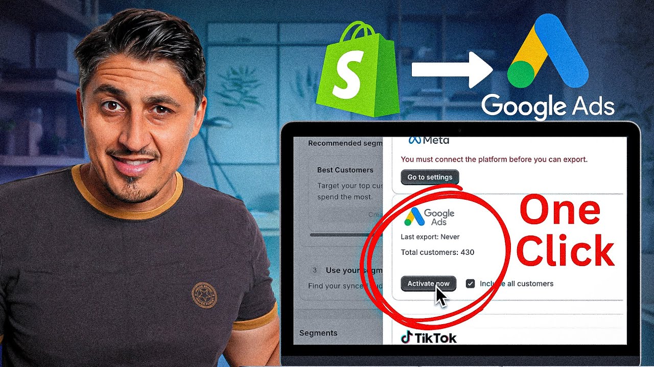 Upload Your Shopify Customer List to Google Ads With Just ONE Click (2026)