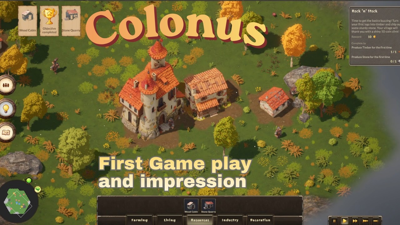 Видео игрового процесса демоверсии Colonus &ndash; Мои первые честные впечатления.