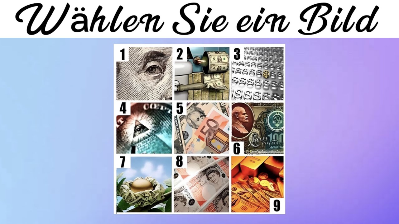 TEST: Ihre Beziehung zu Geld. Psychologie!