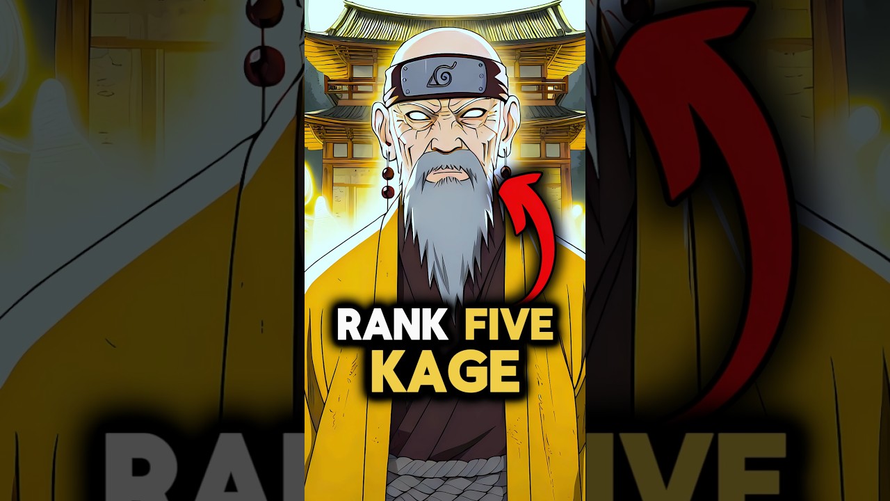Top 5 Strongest Kage in the Fourth Great Ninja War 👀🚀