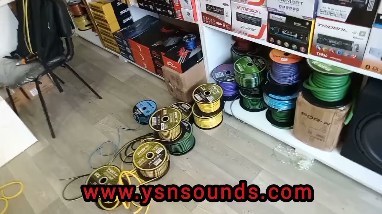 Hoparlör ve Amfi Kablo Kalınlıkları, 18ga 16ga 14ga ve 12ga Ne Demek, 0ga 2ga 4ga ve 8ga Nedir