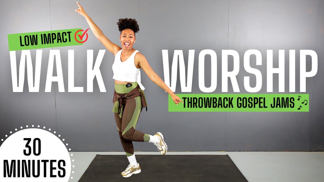 30 MIN WALK & WORSHIP WORKOUT | Improve Body, Mind, & Spirit | Low Impact Workout