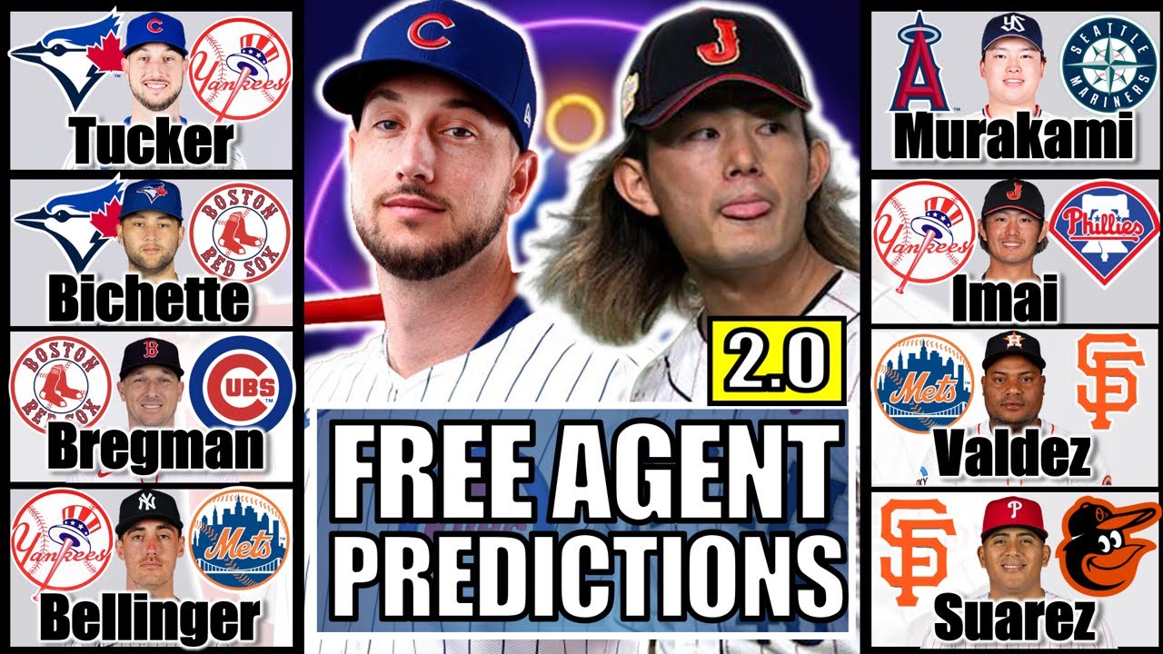 Updated MLB Free Agent Predictions Reflecting The Current Market.