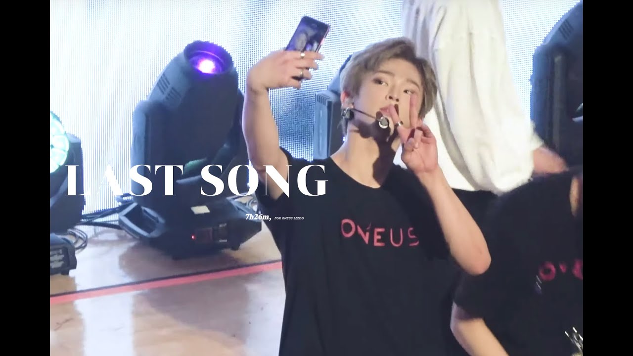 191103 FLY WITH US : NEW YORK - 원어스 이도 - LAST SONG / ONEUS LEEDO 4K FOCUS FANCAM
