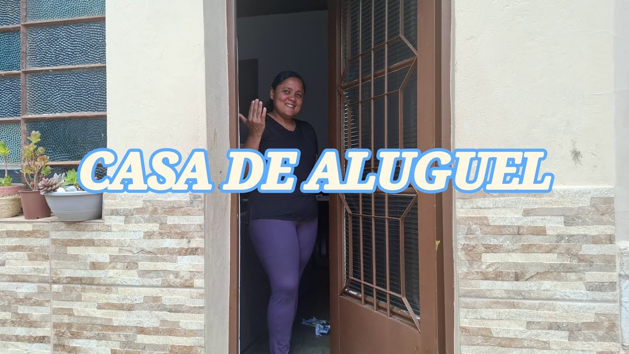 Tour pela minha  casa de aluguel (vida real)