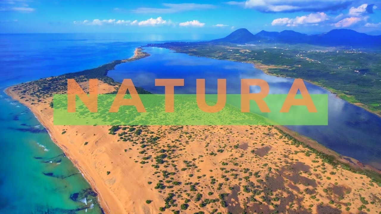 🎬 Χαλικούνας - Λίμνη Κορισσίων ( Short - Clip / 🚁 Aerial 🚁 with greek subs ) Chalikounas Corfu