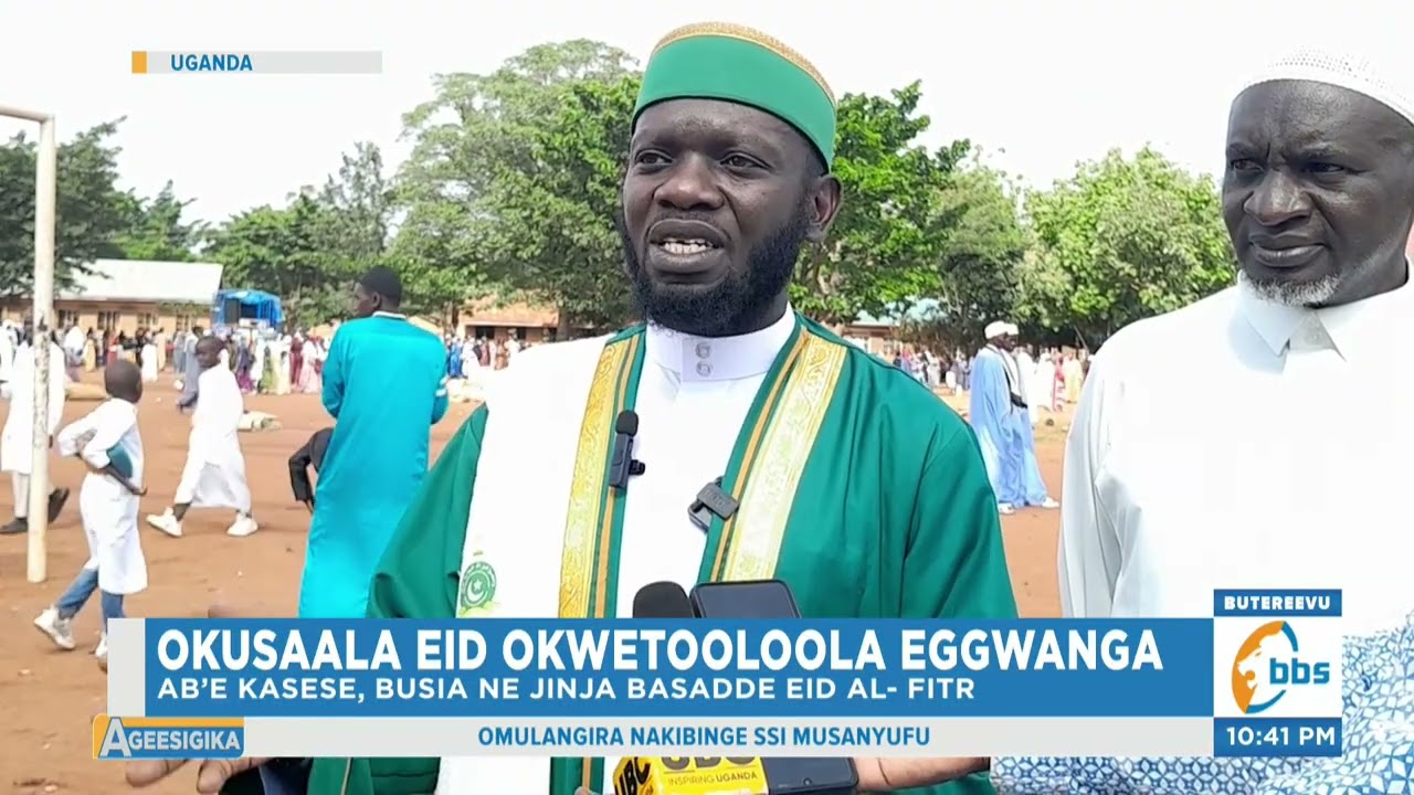 Abibadde mu Kusaala Edi Al – Fitr e Kasese, Busia ne Jinja