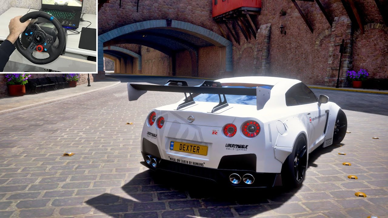 1000HP Nissan GT-R R35 Liberty Walk | Forza Horizon 5 | Logitech G29 Gameplay