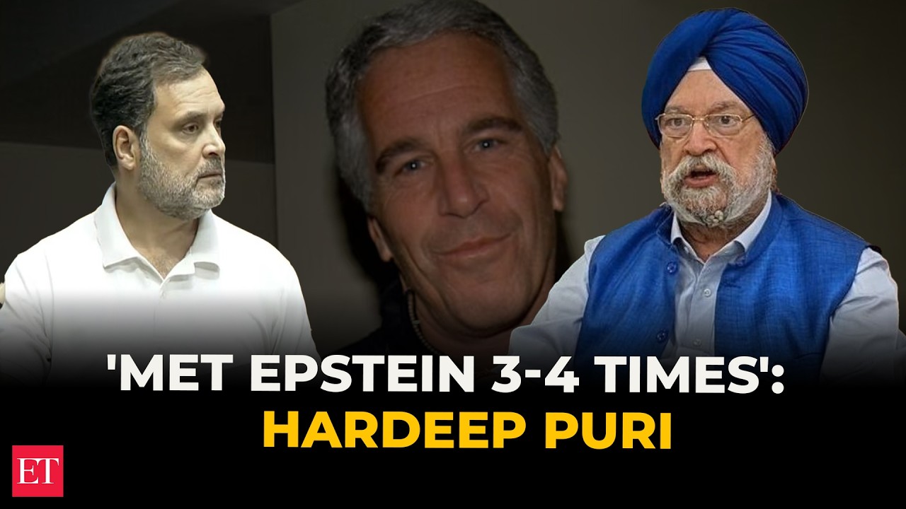 'Thanks to this kind of buffoonery…': Hardeep Puri hits out at Rahul Gandhi over Epstein allegations