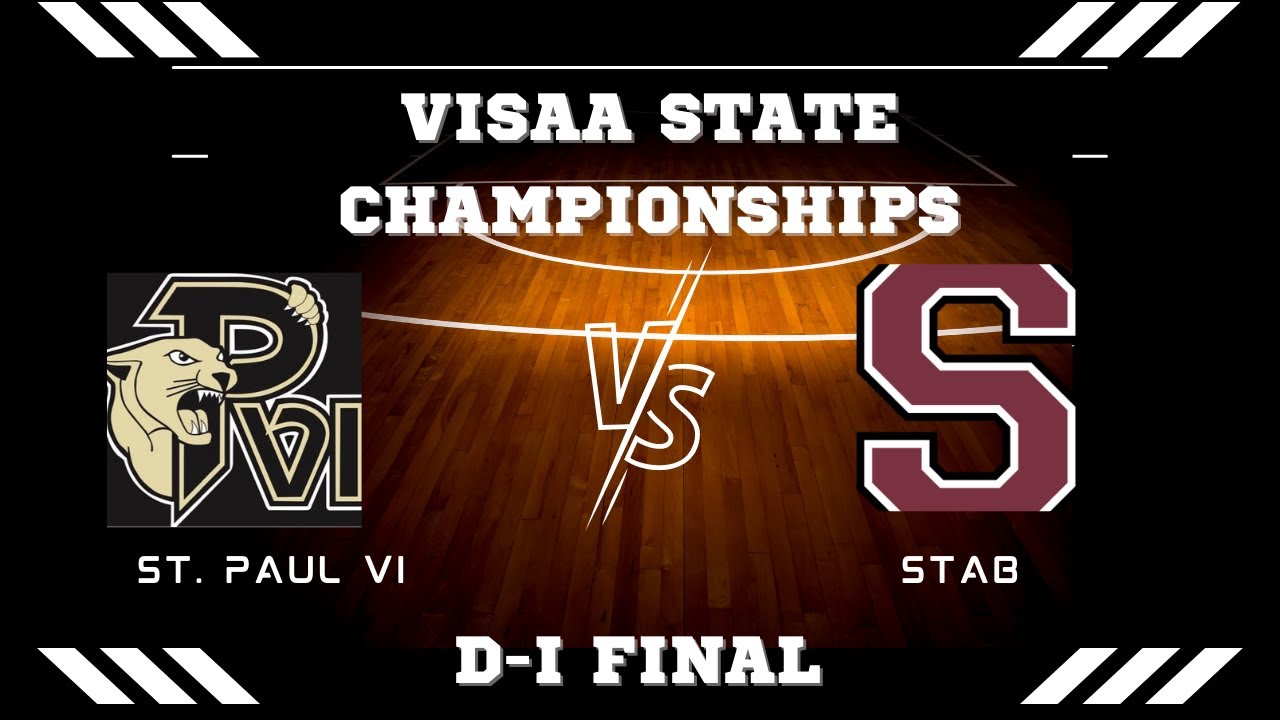 (1) PVI vs. (2) STAB - VISAA Division I State Championship Final