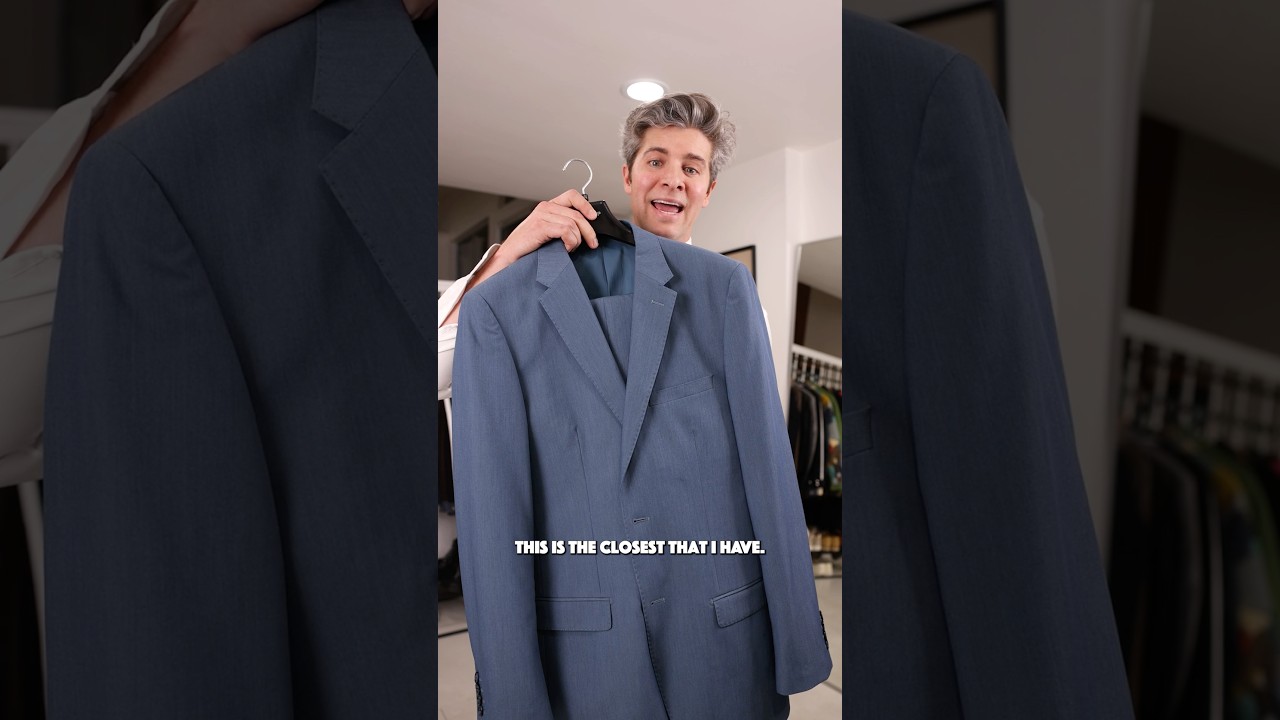 Styling a Dusty Blue Suit for a Groom?!?