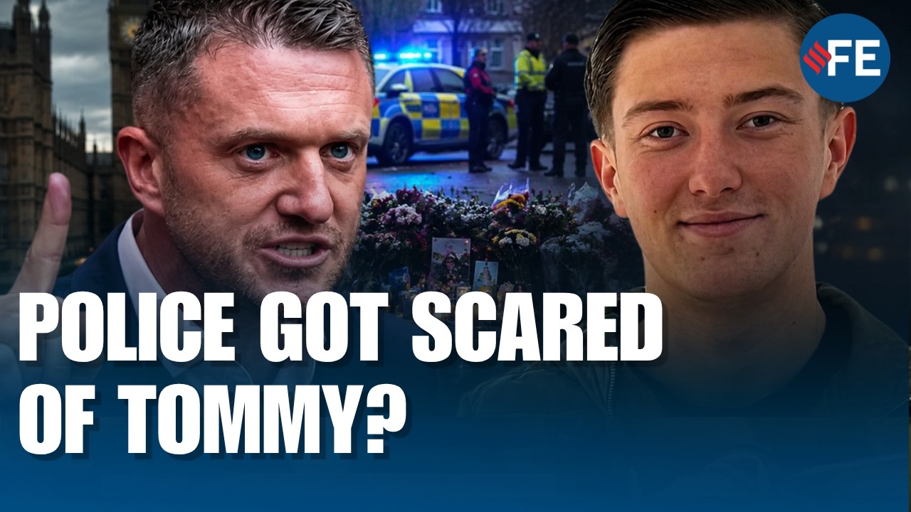 Scared of Uprisng? Moment Tommy Robinson's Livestream Cut Off During Henry Nowak Protest By Police