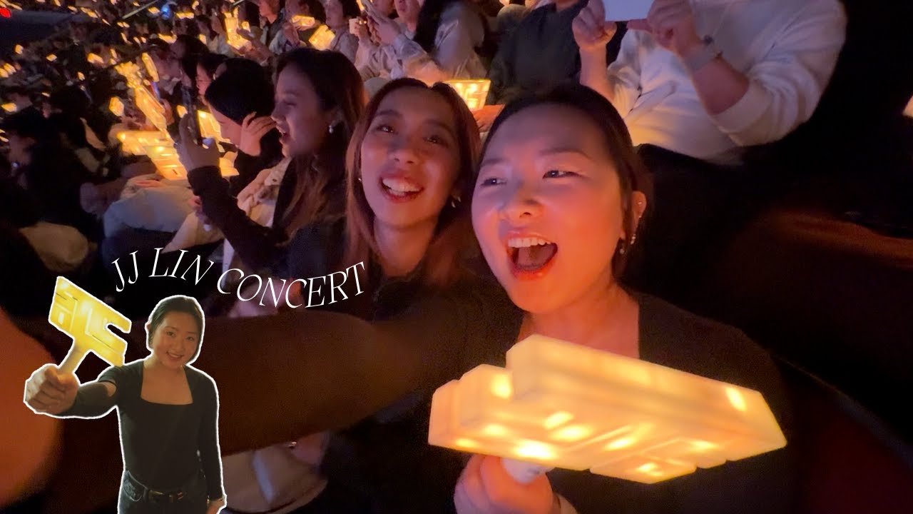 VLOG | 耳机里的他终于站在我面前！沉浸式体验JJLIN演唱会